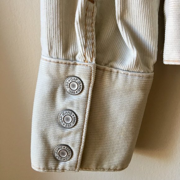 Cream corduroy jacket, Gap - Picture 5 of 10